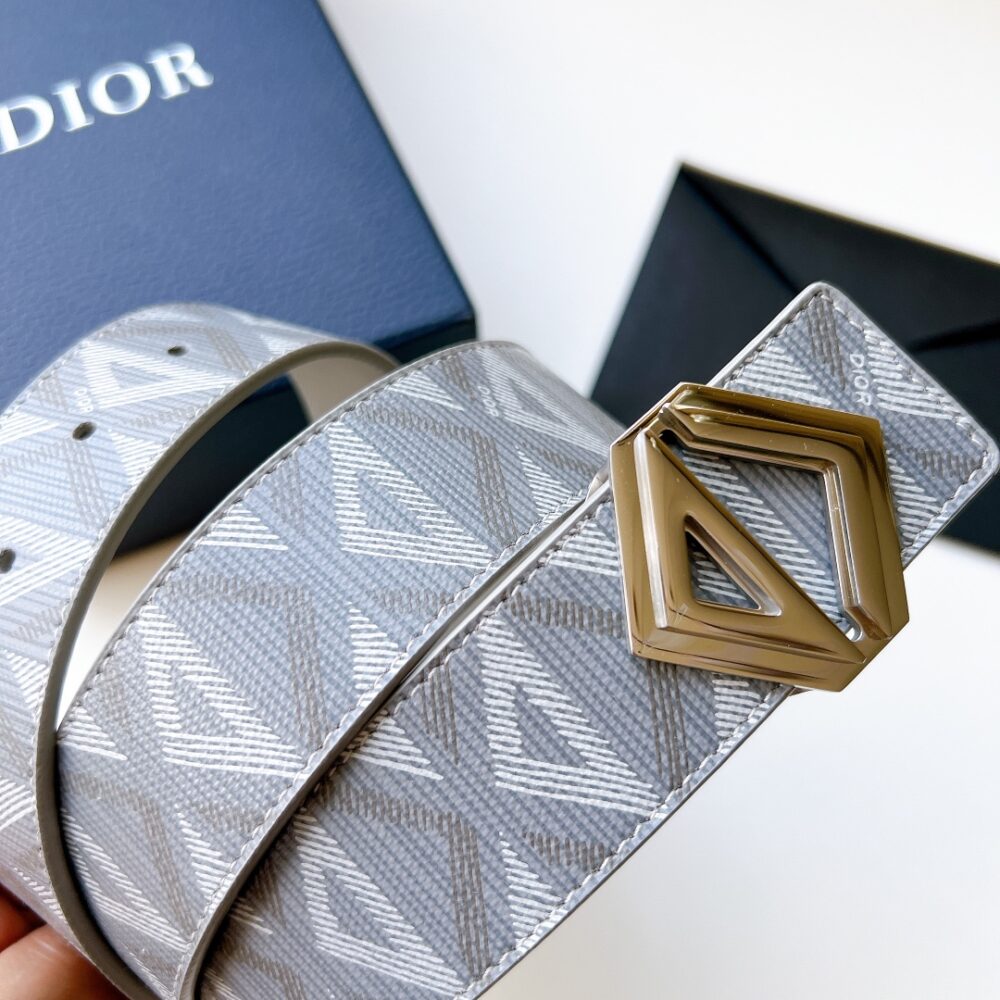 Dior  Dior counter new original waist belt imported top layer cowhide